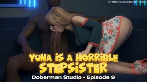Yuna Horrible Stepsister Episode 9 - Doberman Studio 4K60FPS