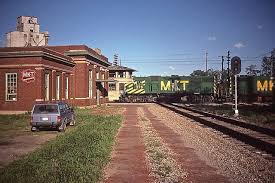 Durant Oklahoma 14 Apr 85 Railroad Pictures Train Depot Railroad History