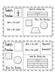 Equal Parts 3rd Grade Freebie Math Fractions Fractions Math
