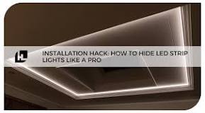 Installation Hack: How to Hide LED Strip Lights Like a Pro ...