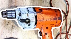 Black And Decker Bench Grinder P7505 Eski Kordon Matkap Restorasyonu Siyah Ve Decker Black Decker Restoration Drill