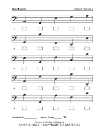 It may be worth having a look at my lessons on note lengths, dotted notes and tied notes before completing it. Read And Play Sheet Music Faster With Note Reading Exercises From Notebusters