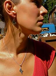 Silver Dragonfly Earrings, Made in Alaska, Cast in Eco Friendly Reclaimed  Sterling Siver