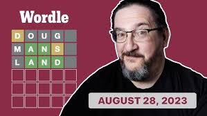 Doug plays today's Wordle 800 for 08/28/2023