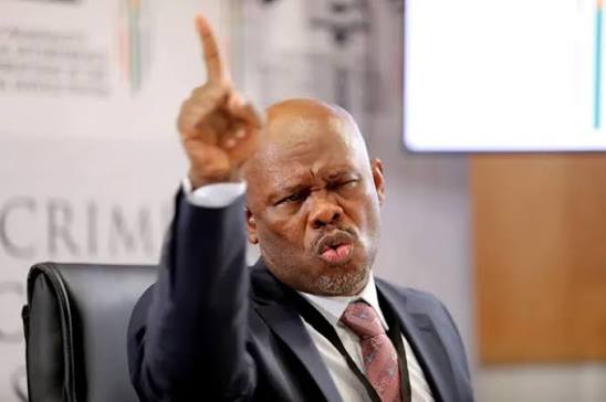 SAPS explains viral 'throat-slicing' gesture at Sibiya bail hearing