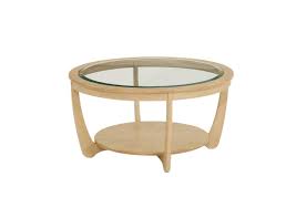 Coulombe nested round 3 piece coffee table set george oliver. Shades Glass Top Round Coffee Table Nathan Furniture Village