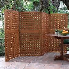 Natural 4 Panel Yard Privacy Screens Outdoor Privacy Panels Privacy Screen Outdoor Patio Privacy Screen