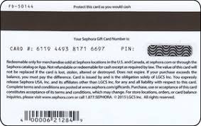 Check spelling or type a new query. Gift Card Sephora Sephora United States Of America Sephora Col Us Sephora 007 Fd50144