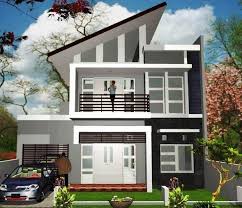 Desain rumah minimalis 2 lantai tampak dari depan. Model Desain Rumah Minimalis 2 Lantai Modern Sederhana Rumah Minimalis Rumah Desain Rumah Minimalis