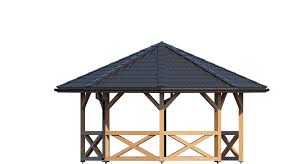 Zdjęcia librantowa, internetowa galeria zdjęć. Drewniana Altana Ogrodowa Krasiczyn A 400 Cm Gardier Architektura Ogrodowa