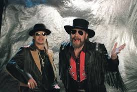 Hank Williams Jr. - SUPER BOWL XXXVII OPENING -- Kid Rock joins Hank Williams, Jr. for the opening number "Are You Ready For Some Football?" (Photo Credit: ABC, Inc./Douglas G. Ashley) ©2003