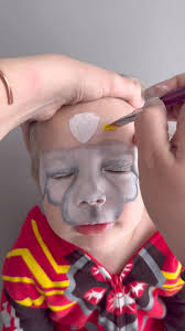 Marshal from paw patrol face painting tutorial #facepaintingideas #faceart  #facemakeup #facepainting #pawpatrol