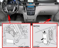 The two top trims of the odyssey—touring and elite—carry high prices and come fully equipped without the need for checking multiple option boxes. Fuse Box Diagram Honda Odyssey Rl5 2011 2017