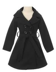 Black Dress Coats Christmas Holiday Dress Coats For Baby Toddler And Little Girls Girls Black Jacket Girl Coat Black Dress Coat