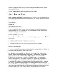 Dance Lesson 8 Click For Full Lesson Plan Art Integration Lessons Solar System Unit Dance Lessons