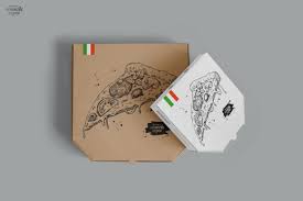 Four layered psd files with smart objects. 20 Amazing Pizza Box Mockup Psd Templates Mockuptree