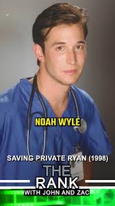 Saving Private Ryan: Noah Wyle as Private Ryan?? Listen to the Full “Saving  Private Ryan (1998)” Episode of The Rank With John and Zac  #savingprivateryan #savingprivateryan1998 #retromovie #oldmovies ...
