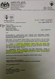 Jalinan serta kerjasama rapat dengan jabatan alam seki. Jabatan Alam Sekitar Kelantan Lertyi