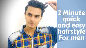 If you already use product to style your hair, using a blow dryer can help you cut down on the amount of time and product it takes to achieve your desired look. Men S Quick And Easy Hairstyle Without Using A Blow Dryer Mens Hairstyling Tutorial 2017 Youtube