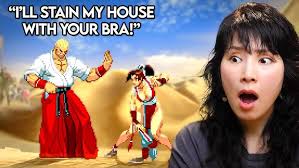 BIG LEAK FATAL FURY CITY OF THE WOLVES GEESE BLUE MARY RYO SAKAZAKI