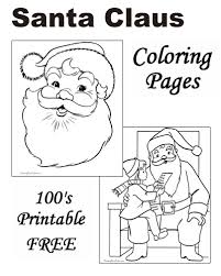 Free, printable coloring pages for adults that are not only fun but extremely relaxing. Free Printable Santa Claus Coloring Pages