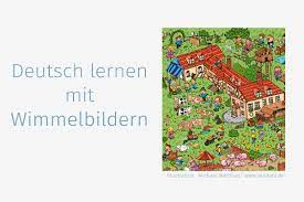 Wimmelbilder sind großformatige illustrationen, auf denen es vor details nur so „wimmelt. Deutsch Lernen Mit Kostenlosen Wimmelbildern Daf Fur Fluchtlinge Sprache Ist Integration
