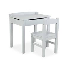 Melissa Doug Wooden Lift Top Desk Chair Gray Kids Desk Chair Desk And Chair Set Kids Chairs