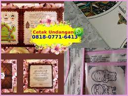 Contoh Undangan Pernikahan Dan Khitanan Jadi Satu 0818 0771 6413 Whatsapp Contoh Undangan Pernikahan Undangan Pernikahan Pernikahan Unik