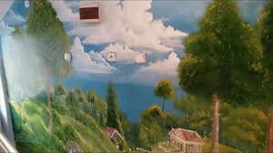 Duvar Boyama Manzara Cizim Cizim Resim Manzara