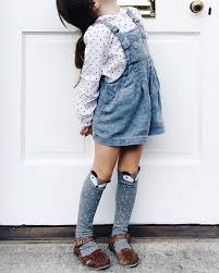 Cute Socks With Overall Shorts Little Girl Outfits Little Girl Fashion Kids Outfits