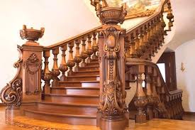 Home staircases in india change shape and size depends space available , and the size of the family. Unique Carved Wood Staircase Ideas An Exclusive Feature Of Interior Design
