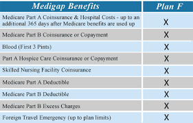 medigap plan f the most common and comprehensive plan