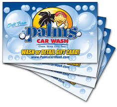 Become a unlimited club member and start enjoying unlimited washes today! Palms Car Wash Gift Cards