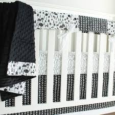 Try it now by clicking black white crib. Amazon Com In Stock Black And White Modern Teepee Woodland 3 Pc Crib Baby Bedding Rail Cover Crib Skirt Sheet Handmade