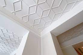 A cornice is the finishing detail that can complement your metallaire™ ceiling. Gao Lan House Ceiling Moulding Geometric Patterns House Home Geometric Pattern