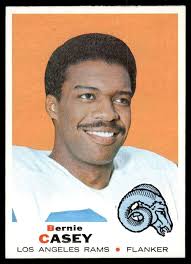 Amazon.com: Football NFL 1969 Topps #147 Bernie Casey LA Rams : 藝術古董收藏