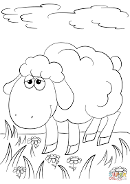 This picture will make coloring fun for your kid. Sheep Coloring Page Coloringnori Coloring Pages For Kids