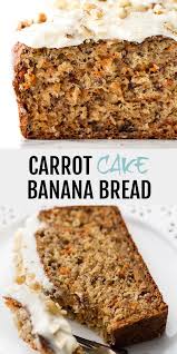 One Bowl Carrot Cake Banana Bread Running With Spoons Recipe In 2020 Carrot Banana Cake Banana Recipes Banana Bread Recipes