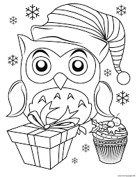 We may earn commission on some of the items you choose to buy. Cute Christmas Owl Coloring Pages Printable