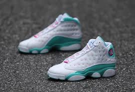 Air Jordan 13 Gs Aurora Green Digital Pink 439358 100 Release Date Sbd