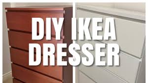Maybe you would like to learn more about one of these? Diy Painting Ikea Malm Dresser Monalisa Youtube