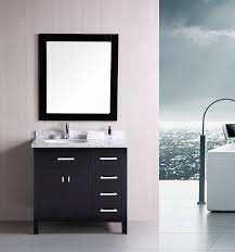 Get 5% in rewards with club o! Design Element Right Side 36 London Bath Vanity Set Color Espresso
