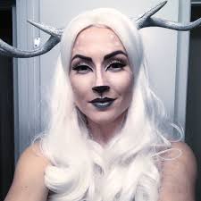 Harry Potter S Patronus Charm White Stag Makeup Harry Potter Patronus Harry Potter Costume Diy Harry Potter Costume
