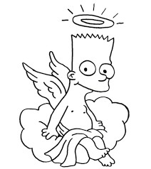 You can now print this beautiful les simpson bart coloring page or color online for free. Cute Bart Simpson Coloring Page Free Printable Coloring Pages For Kids
