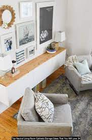 Or, transform your living room with comfy and cozy traditional furniture. 18 Master Work Top Neutral Living Room Cabinets Storage Ideas That You Will Love Living Room Cabinets Neutral Living Room Living Room