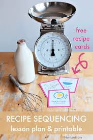 Making recipe cards gives you quick and convenient access to your favorite recipes. Simple Recipe Sequencing Lesson Plan With Printable Recipe Cards For Kids Nurturestore