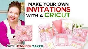 Download Diy Wedding Invitations On A Cricut Free Templates Youtube