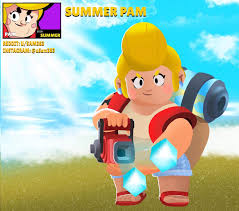 Star points will be given retroactively if you have already ranked up a brawler. Skin Idea Summer Pam Brawlstars