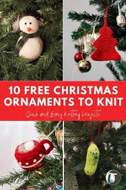 10 Free Christmas Ornament Knitting Patterns Blog Nobleknits In 2020 Christmas Knitting Patterns Christmas Ornament Pattern Christmas Ornaments