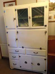 Vintage 40s 50s Hygena Kitchen Cabinet Kitchenette Or Larder Unit Larder Unit Vintage Kitchen Cabinets 1950s Kitchen Pantry Cupboard